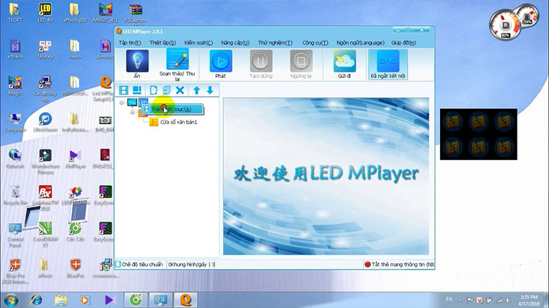 Phần mềm LED Mpalyer 
