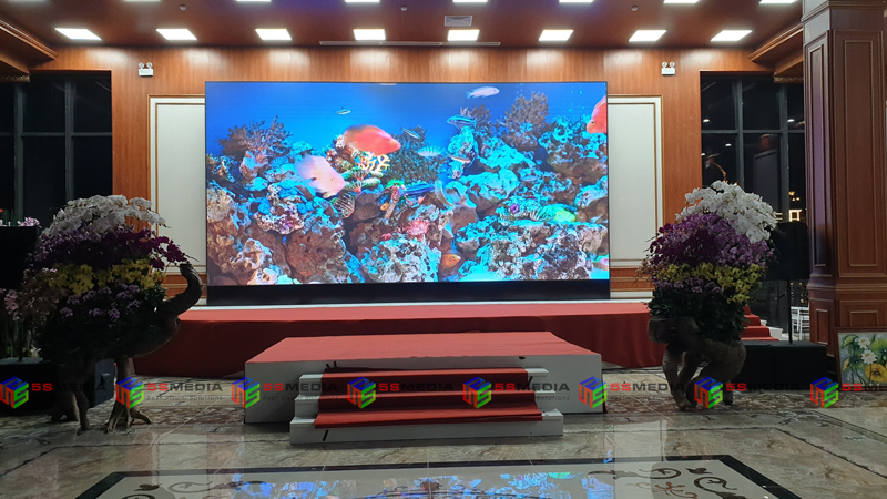 man hinh led p4 nha van hoa hanaka 2